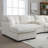 U Shaped Cloud Couch Sectional Sofa with Console,Cup Holder-1288893304
