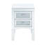 Table d'appoint 2 tiroirs Meshon