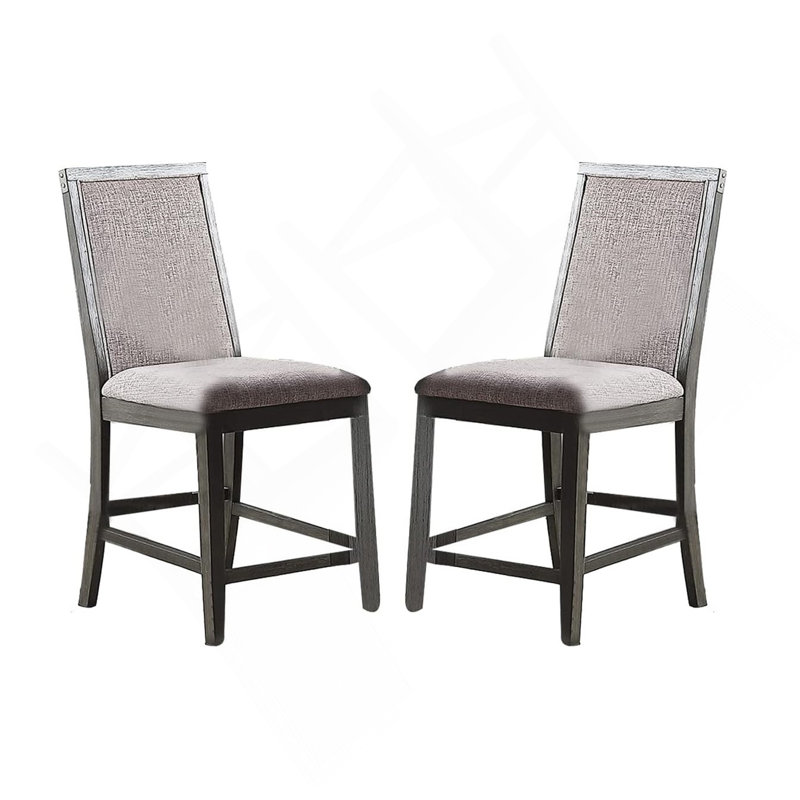 Ensemble de chaises de salle à manger gris moderne Modern