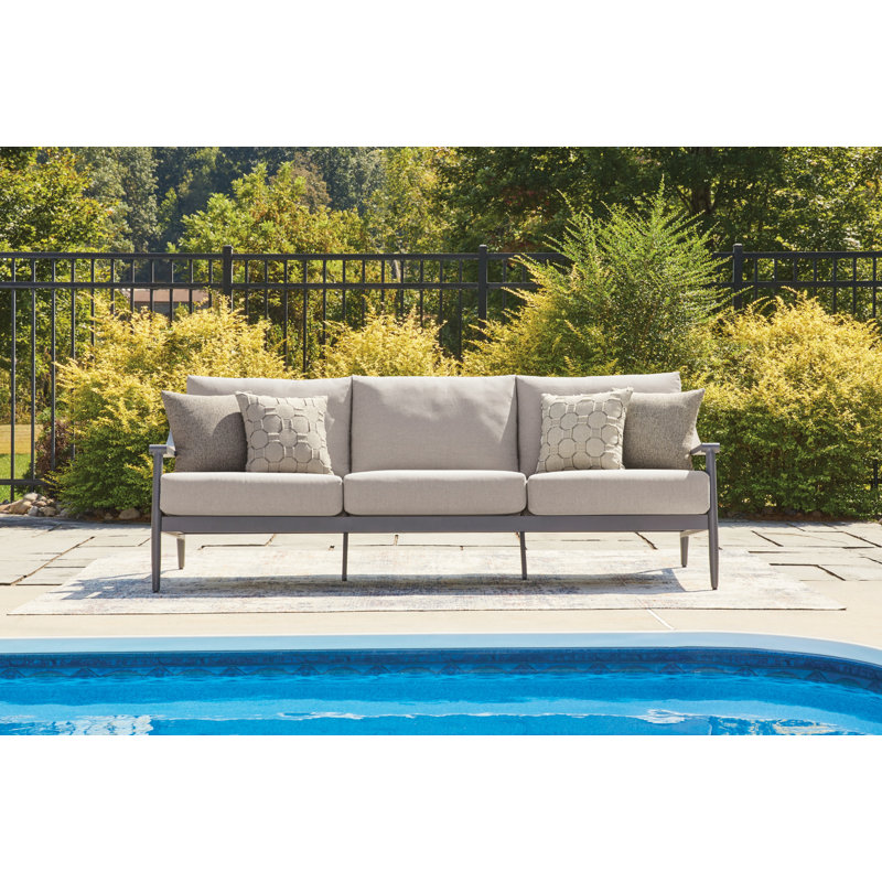 Canapé d'extérieur avec coussin Codin
