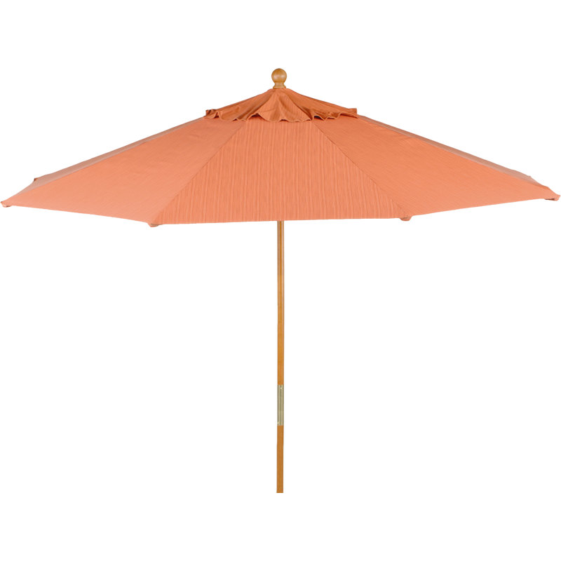 Parasol Market 9 'Jordynn, Dupione Papaya
