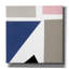  «Color Blocks 1» par Alicia Ludwig, art mural sur toile, 12 po x 12 po