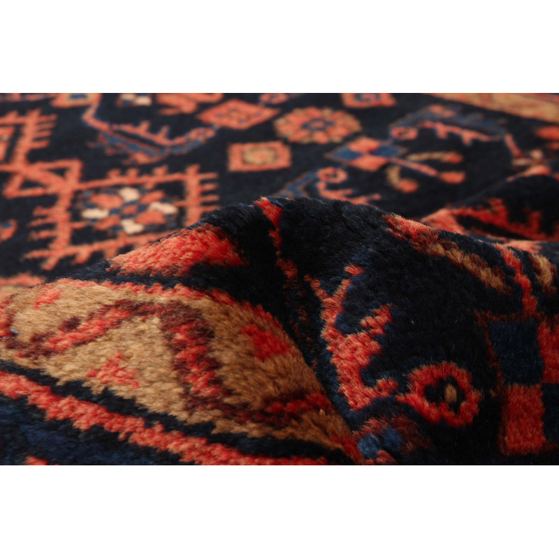 Tapis bleu marine Andelz 3 pi 10 po x 6 pi 0 po
