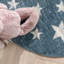 Kennedy Stars Blue Children's Rug-66248269