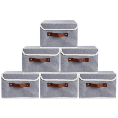 Large Foldable Fabric Bins