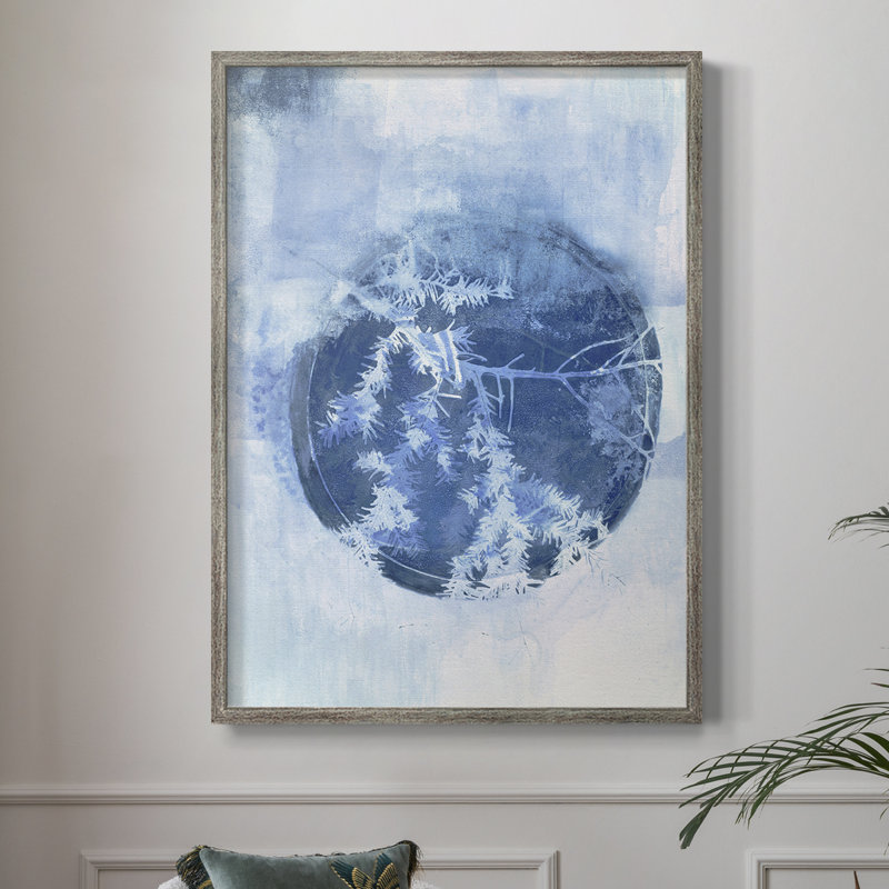 Winter Sky Framed Print - Solid Wood, 21" H x 17" W