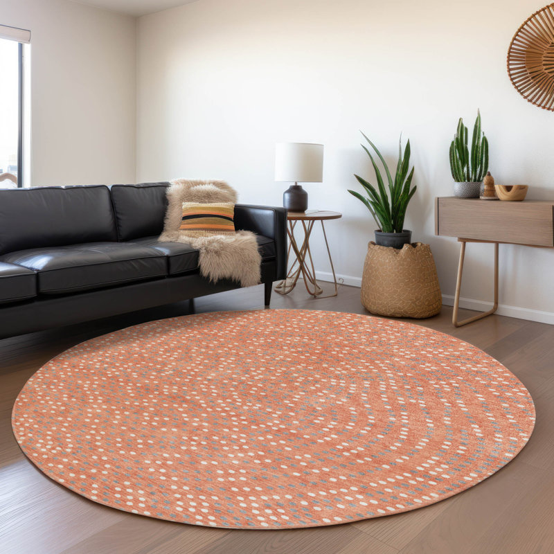 Tapis lavable intérieur / extérieur Mirelia , 8 pi x 8 pi