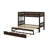 Twin Over Twin Pull-Out Bunk Bed With Trundle-904956860