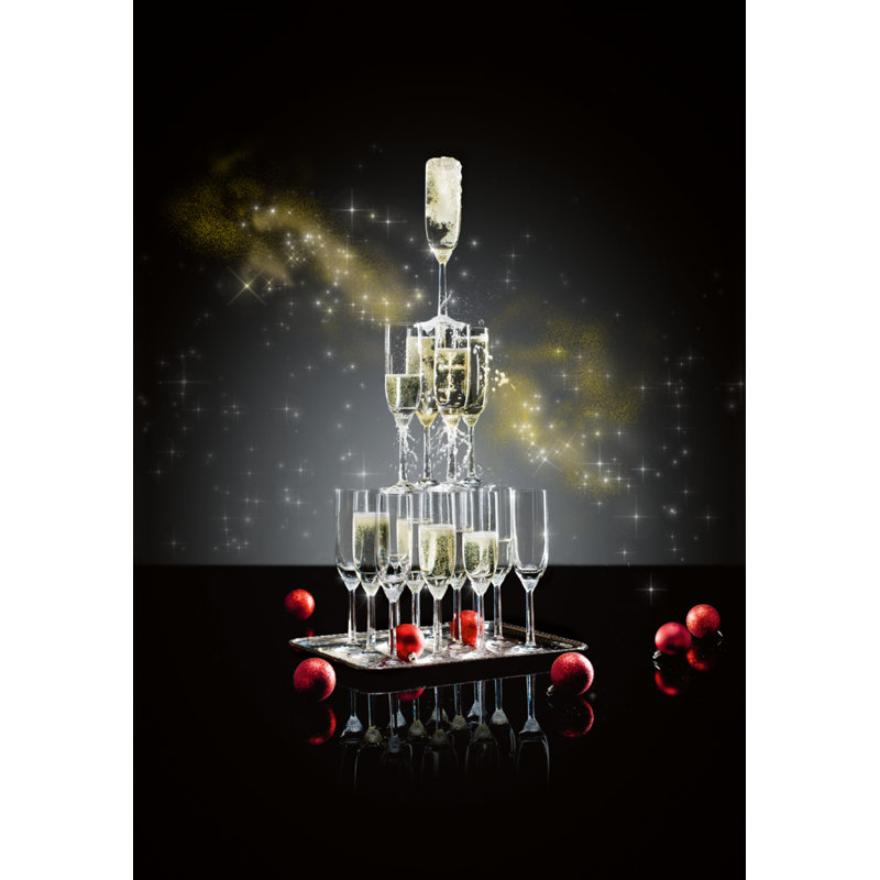 Flûte en cristal 5,25 oz Octavie