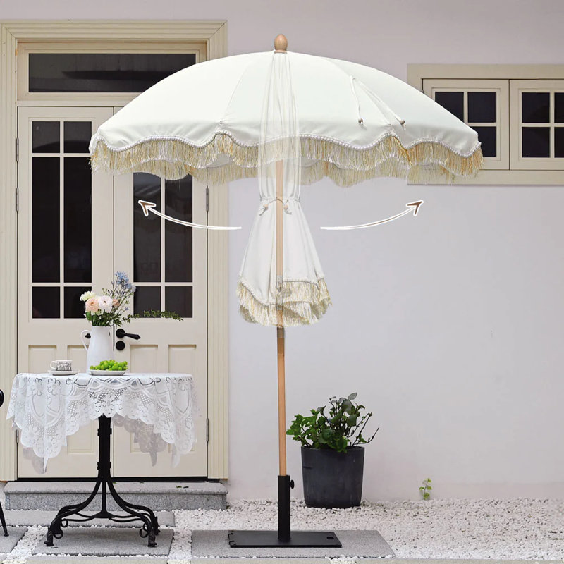  Parasol à franges Jazz Age