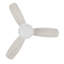 Flusso 52in 3-Blades Indoor/Outdoor Ceiling Fan with Remote Control and Light-1010383453