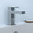 Quadrato Single-Hole Single-handle Bathroom Faucet with Drain Assembly-40356288