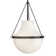 Vena Teardrop Single Light Pendant with Hand-Blown Etched Opal Glass