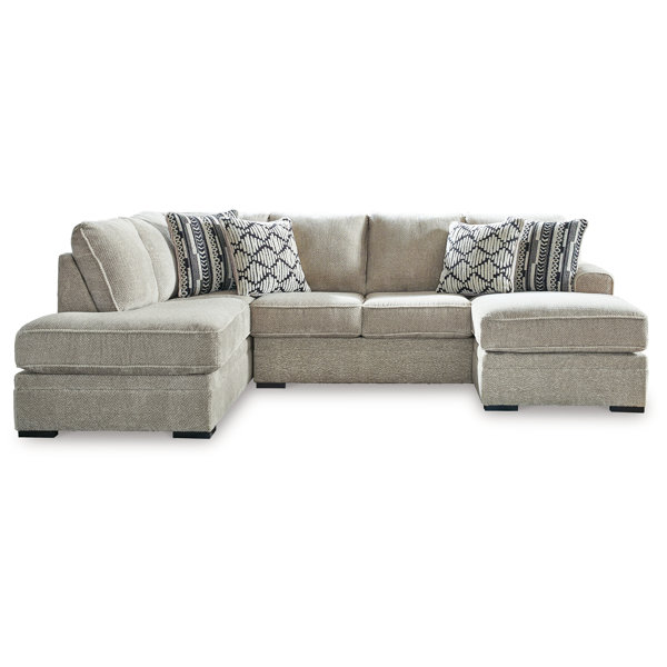 Calnita Right-Arm Facing Sofa Chaise ( Similar to one in stock.. Incomplete Box 2 of 3 ONLY)