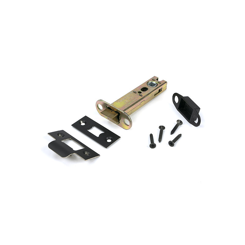 Polished Chrome 4" Heavy Duty Latch, Aged Bronze