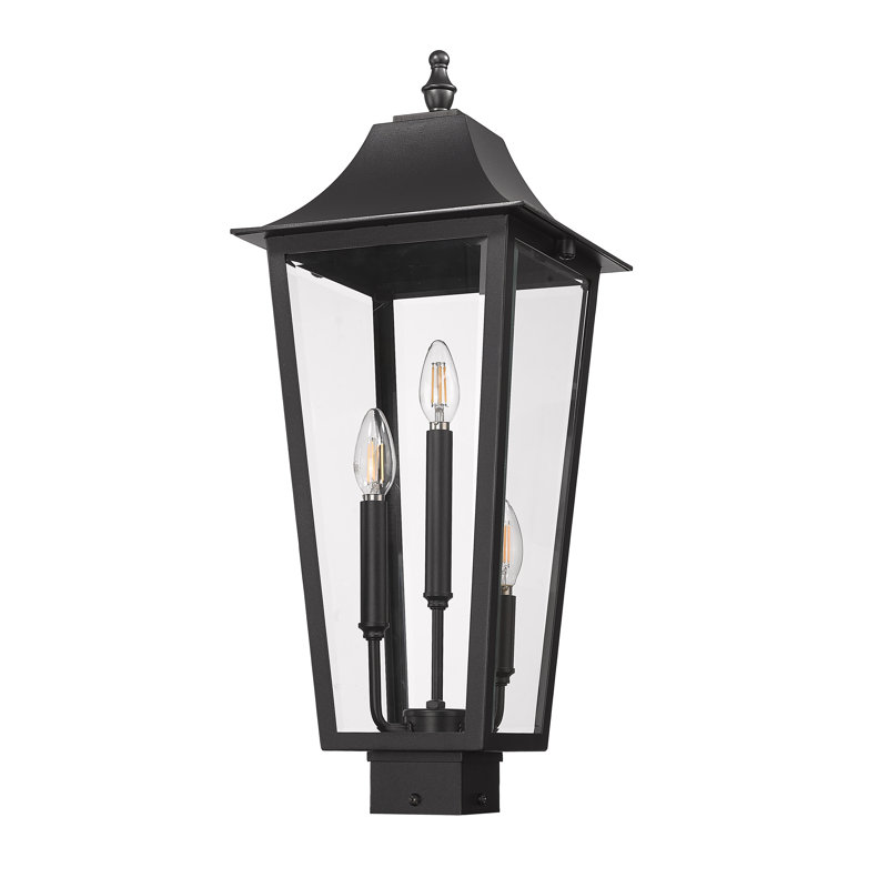 Luminaire d'extérieur 3 lumières Barling, H 25,25 po x l 10 po x P 10 po