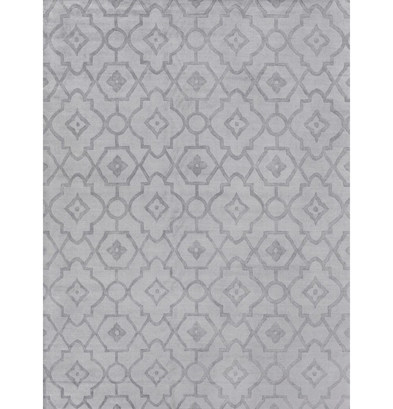 Samara Geometric Area Rug in Aqua, Rectangle 10' x 14'