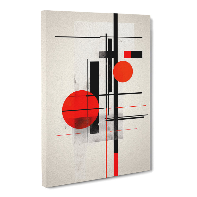 Minimalist Constructivism No.2 - Wrapped Canvas, 60cm H x 40cm W x 3cm D