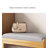 Transparent Flap Door Bamboo Shoe Storage Bench-926083932