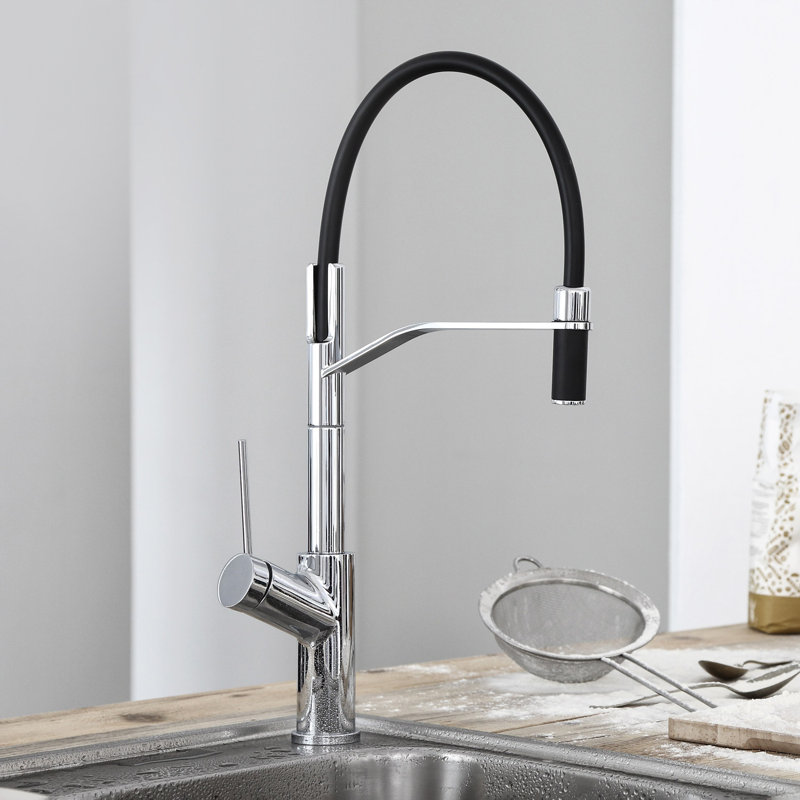 Maestro Bath Viva Pro Pull Out Kitchen Faucet, Chrome