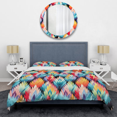 Ensemble de housse de couette Ikat Harmony