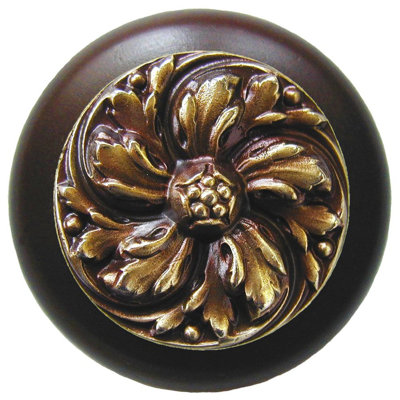 English Garden Mushroom Knob