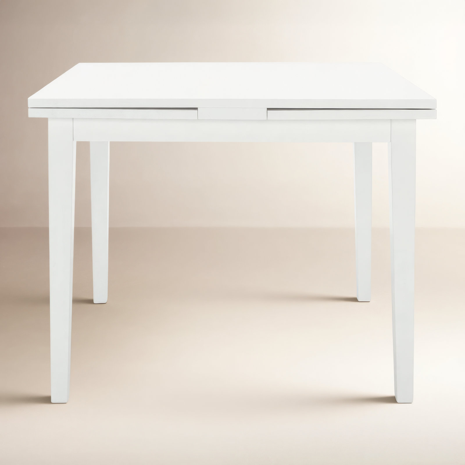 Arizona 69.5'' Extendable Dining Table, White Washed