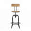 Tabourets de bar pivotants à hauteur réglable