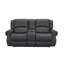 Causeuse inclinable en similicuir de 78 po Morella-50943351