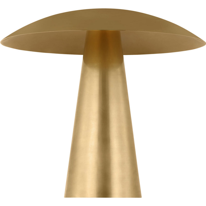 Aegis Medium Table Lamp, Hand Rubbed Antique Brass