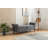 Flax Fabric Storage Bench Shoe-Changing Stool