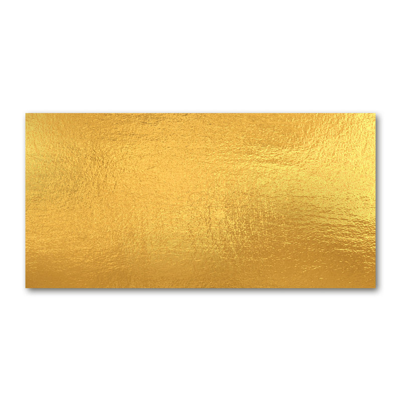 Golden Foil Background - Wrapped Canvas Print