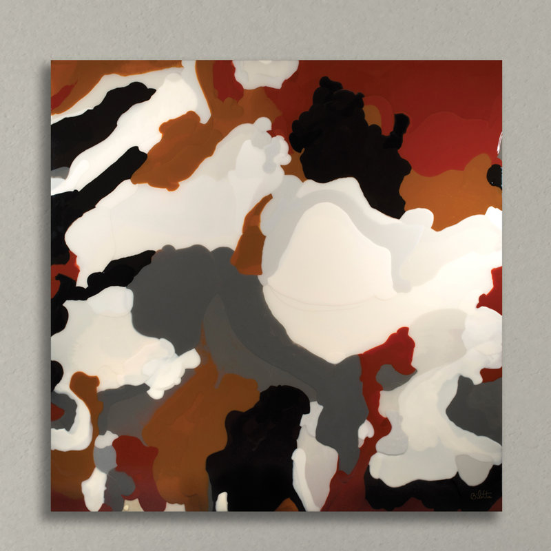 Brown Camo by Barbara Biolotta - Wrapped Canvas Print, 61 cm H x 61 cm W x 4 cm D