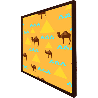 Allenspark Camels & Pyramids - Single Picture Frame Print