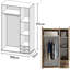 Manufactured Wood Wardrobe-1332593068