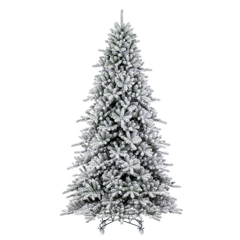 Sapin de Noël artificiel enneigé Vickerma, H 7 pi 6 po