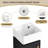12'' Single Bathroom Vanity With Ceramic Top