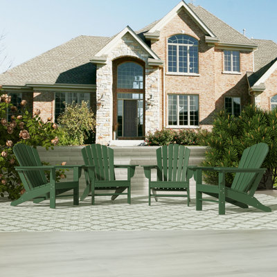 Chaise Adirondack en résine Altura