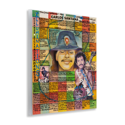«Carlos Santana Collage» par Sabin