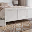 Lit plateforme Portland avec pied de lit et tiroirs de rangement assortis-456000348-456000350