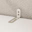 Modern White Wardrobe Closet with Spacious Storage, Bedroom Armoire Cabinet for Clothing Organization and Home Storage
