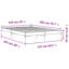 Vidaxl Bed Frame Engineered Wood And Metal-693526095-693526066