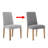 Sparta Houndstooth Textured Stretch Fit Elastic Dining Chair Slipcover-1509786283