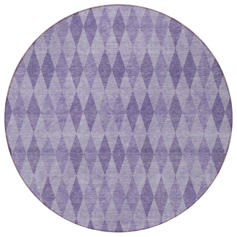 Tapis d'intérieur rond 8 pi