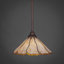 Luminaire suspendu avec tige en verre-32464253-32464261-32464287