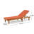 Morell Outdoor Acacia Wood Chaise Lounge Set with Table , Cushion Included-691608111-691625832