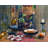 Wild Rose 18'' H Metal Tabletop Candlestick