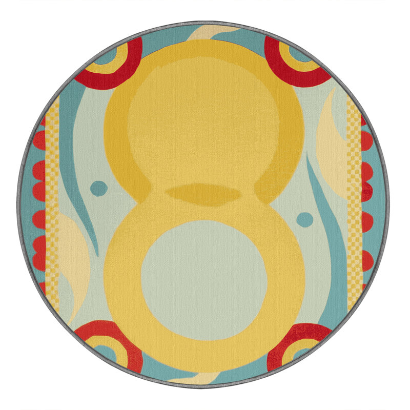 Cheeky Swing Rug, Round 3'