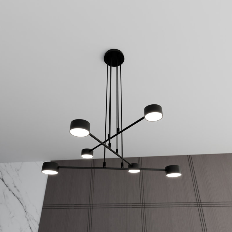 Baghavann 6 - Light Pendant, Black