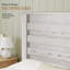  Lit plateforme double Louby, blanc vieilli Louby-766527138-766527149